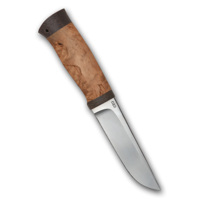 Нож Следопыт, АиР, карельская береза, 95х18