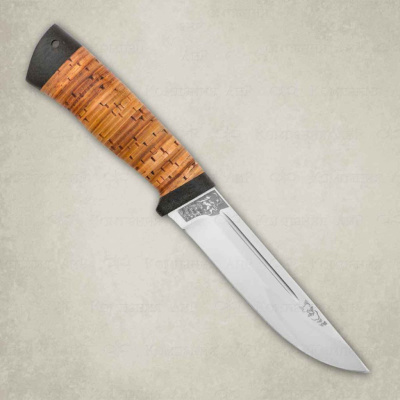 Нож Бекас береста, 95х18
