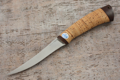 Нож разделочный "Fish-ka" береста, 95х18, АиР