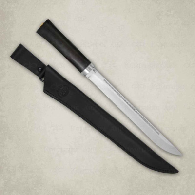 Нож АиР Бурятский большой, сталь 95х18, рукоять граб