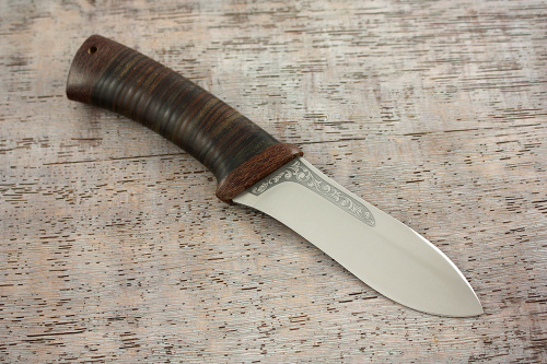 Нож разделочный "Скинер" кожа, АиР