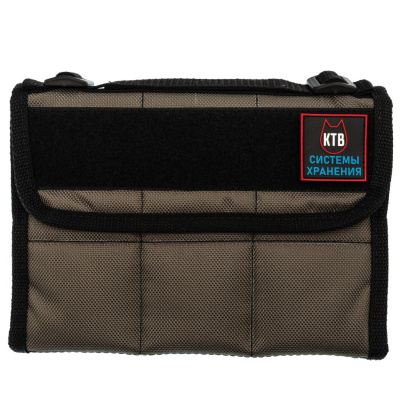 Сумка для 6 ножей с замком KTB, олива