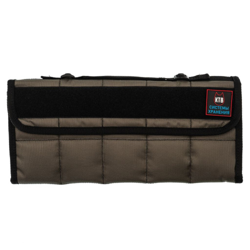 Сумка для 10 ножей с замком KTB, олива