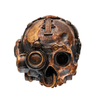 Бусина Сервочереп, бронза