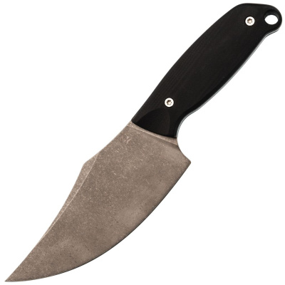 Нож Barmaley Knives Пьеро SW, сталь AUS-10Co, рукоять G10, черный