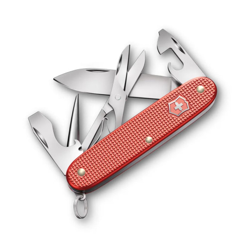 Нож перочинный Victorinox Pioneer X Alox Limited Edition 2025, 9 функций, сталь X55CrMo14, рукоять алюминий, желтый