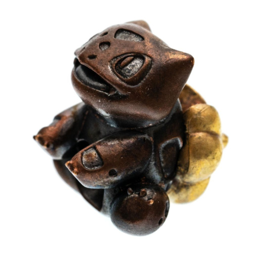 Бусина Бульбазавр, бронза/латунь