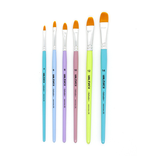 Кисть синтетика плоскоовальная Salvador