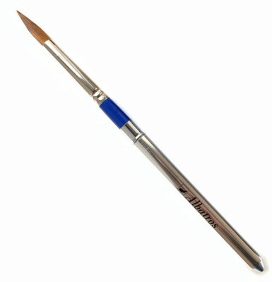 Кисть имитация колонка №5 круглая Альбатрос, в футляре