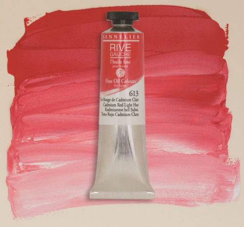 Масло Sennelier "Rive Gauche" 40 мл кадмий красный светлый (А)