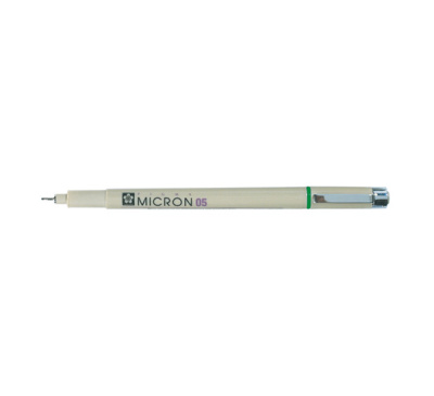 Линер Sakura "PIGMA MICRON 05" 0,45 мм, зеленый