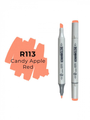 Маркер двухсторонний на спиртовой основе Sketchmarker Цвет Красное яблоко в карамели