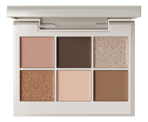 Палетка теней для век Perfect Nude Eyeshadow Palette 6г: No 01