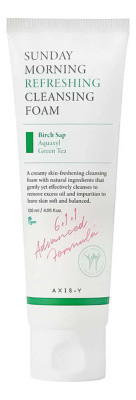 Увлажняющая пенка для умывания 6+1+1 Sunday Morning Refreshing Cleansing Foam 120мл
