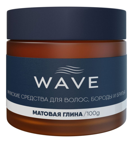 Матовая глина для укладки волос Matte Clay For Hair Styling 100г