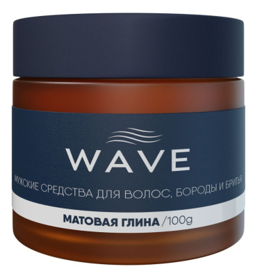 Матовая глина для укладки волос Matte Clay For Hair Styling 100г
