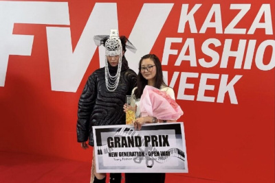 Студентка из Якутии завоевала Гран-при конкурса на Неделе моды в Казахстане / ЯСИА   