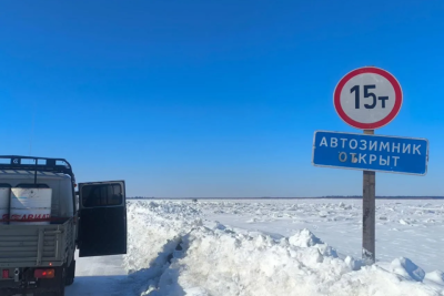 На зимнике «Сангар» снизили грузоподъёмность до 15 тонн / ЯСИА   