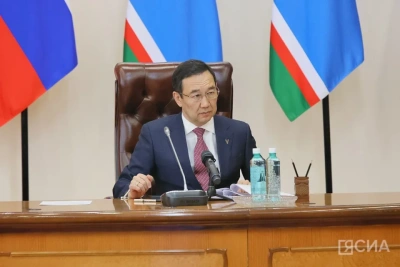 Прогноз непростой: глава Якутии поручил районам быть готовыми к безопасному пропуску паводка / Алексей Рудых   