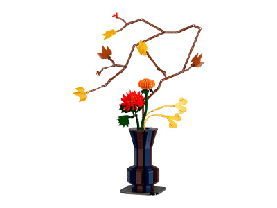 Technic C59025W Конструктор Цветочная композиция 3-в-1 - Осень