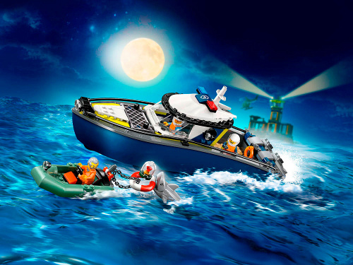 City 60456 Конструктор Погоня на полицейском катере