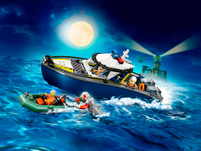 City 60456 Конструктор Погоня на полицейском катере