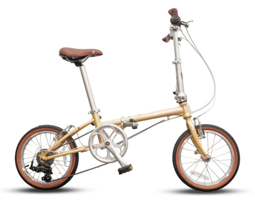 Складной велосипед Dahon Boardwalk D7 16, год 2025, цвет Желтый