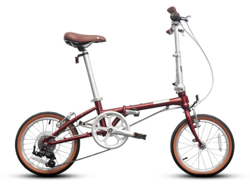 Складной велосипед Dahon Boardwalk D7 16, год 2025, цвет Черный-Красный