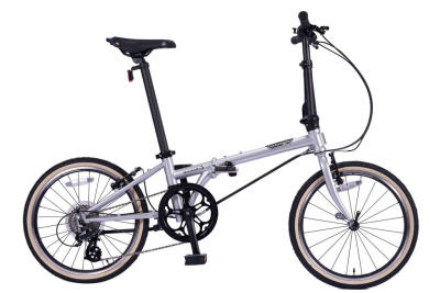 Складной велосипед Dahon Boardwalk D8 20, год 2025, цвет Серый-Черный