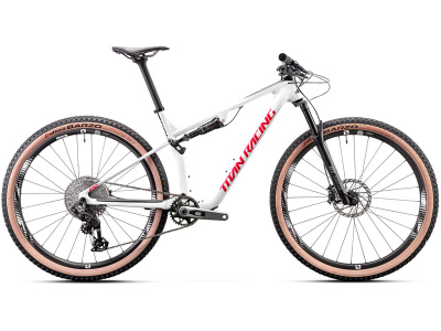 Велосипеды Двухподвесы Titan Racing Cypher RS Carbon Pro, год 2025, цвет Белый, ростовка 17