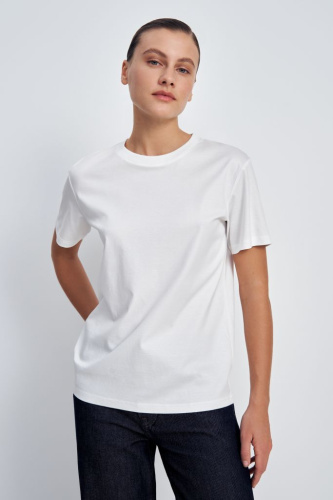 Футболка из мерсеризованного хлопка