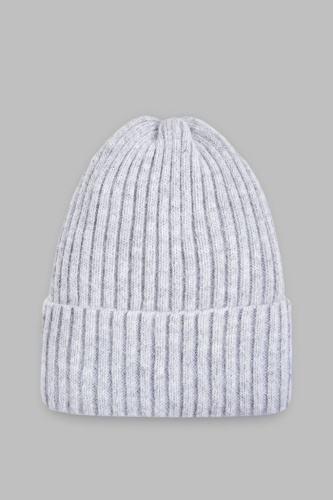 Базовая шапка с ангорой и шерстью