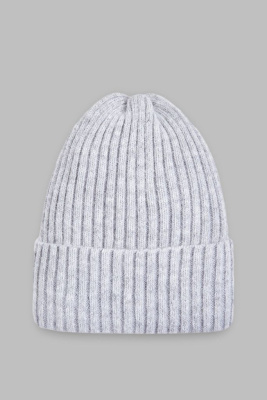 Базовая шапка с ангорой и шерстью