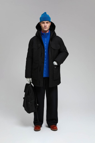 Пуховик с натуральным пухом