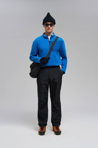 Утепленные брюки с эластичным поясом