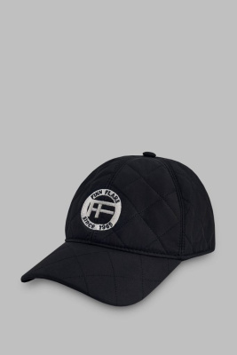 Стеганая бейсболка с ушками