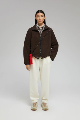 Свободная куртка из шерпы