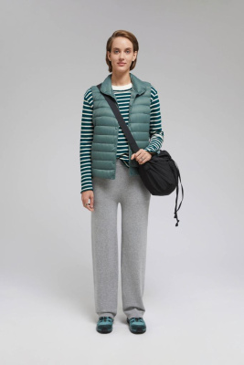 Трикотажные брюки с шерстью и кашемиром