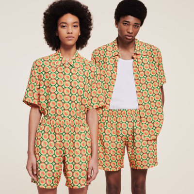 Мужские шорты с контрастными полосками Lacoste x Ricky Regal