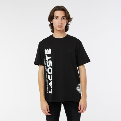 Мужская футболка Lacoste свободного кроя