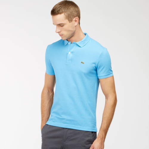 Мужское поло Lacoste L.12.12 приталенного кроя