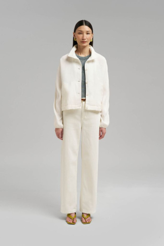 Легкая куртка изо льна и вискозы