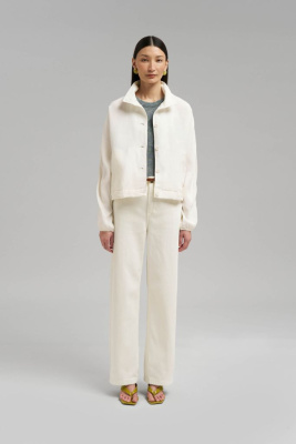 Легкая куртка изо льна и вискозы