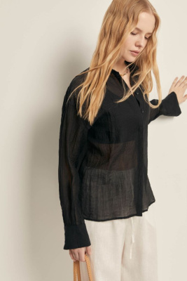 Блузка свободного силуэта