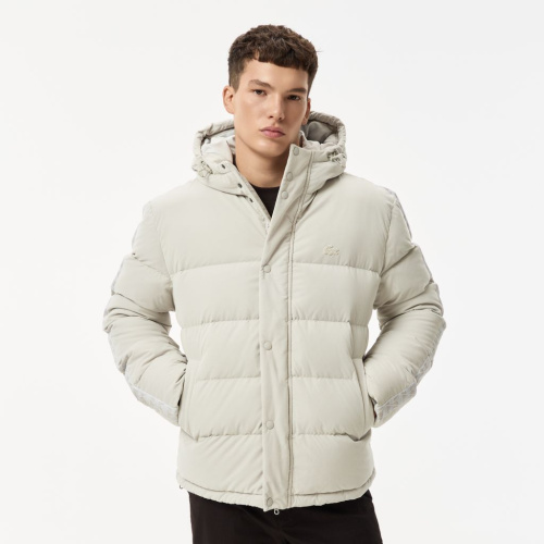 Мужская стёганая куртка Lacoste с капюшоном