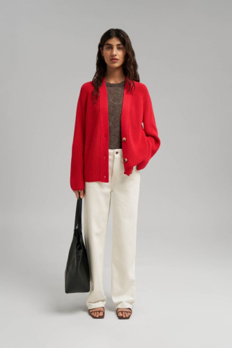 Свободный кардиган из хлопка