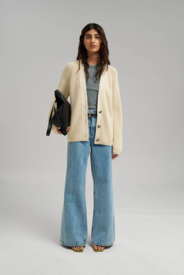 Свободный кардиган из хлопка