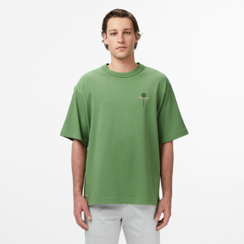 Мужская хлопковая футболка Lacoste