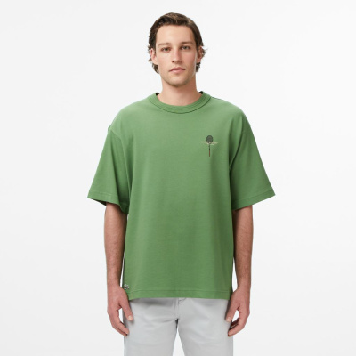 Мужская хлопковая футболка Lacoste