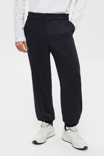 Брюки-джоггеры с хлопком